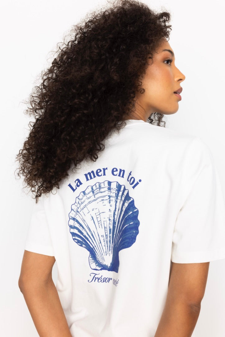 Ezra Tee Offwhite