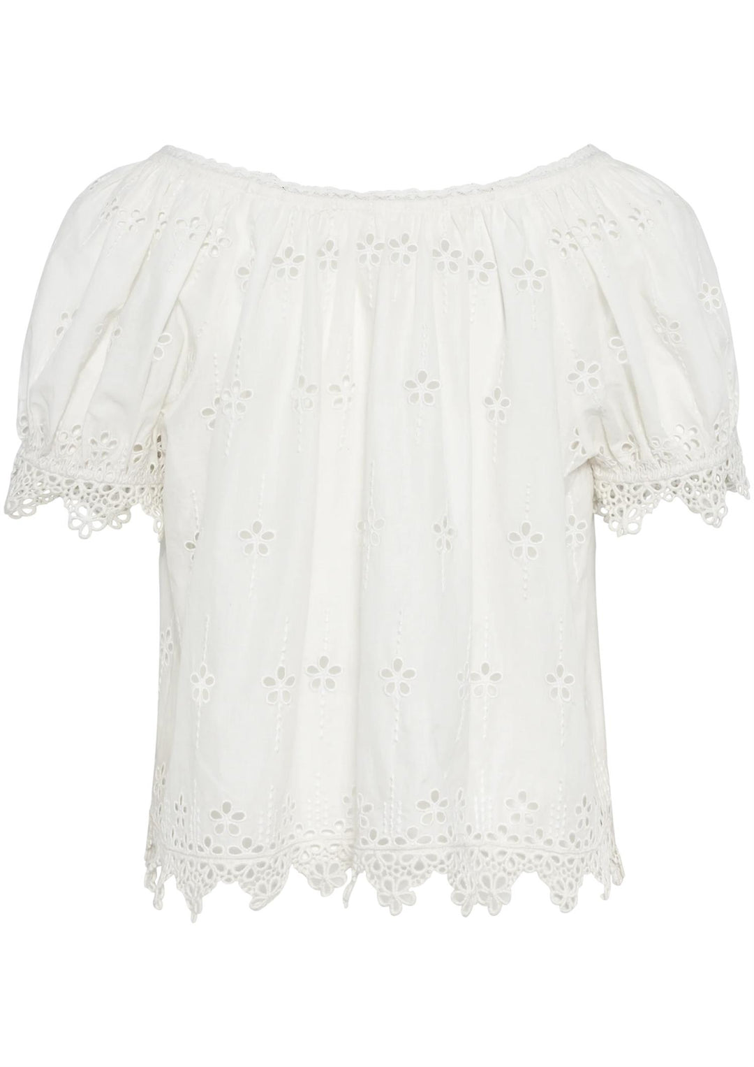 Leonora Blouse White