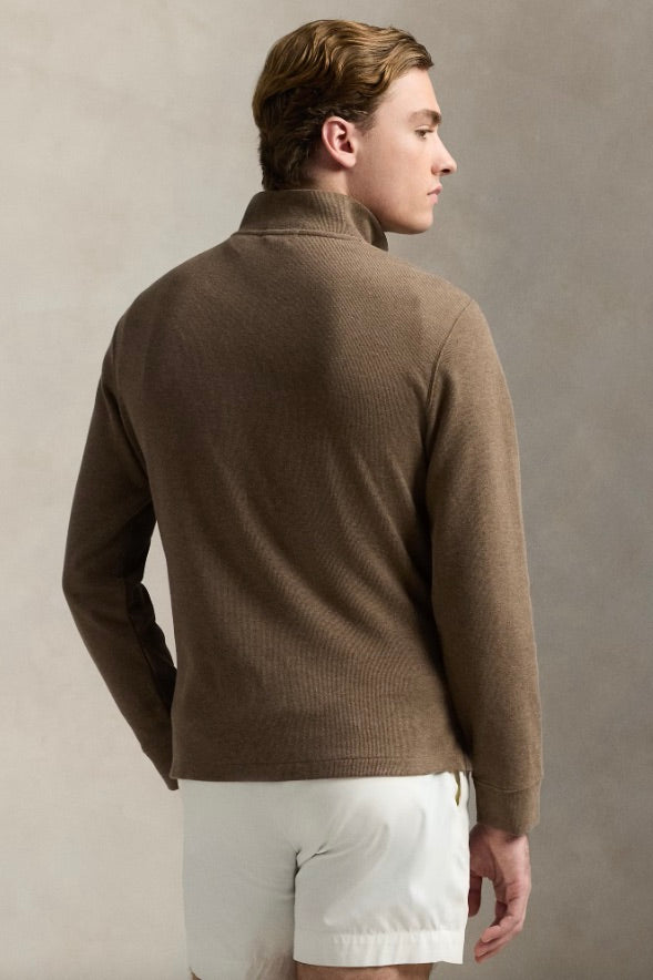 Estate-Rib Quarter-Zip Pullover Cedar Heather