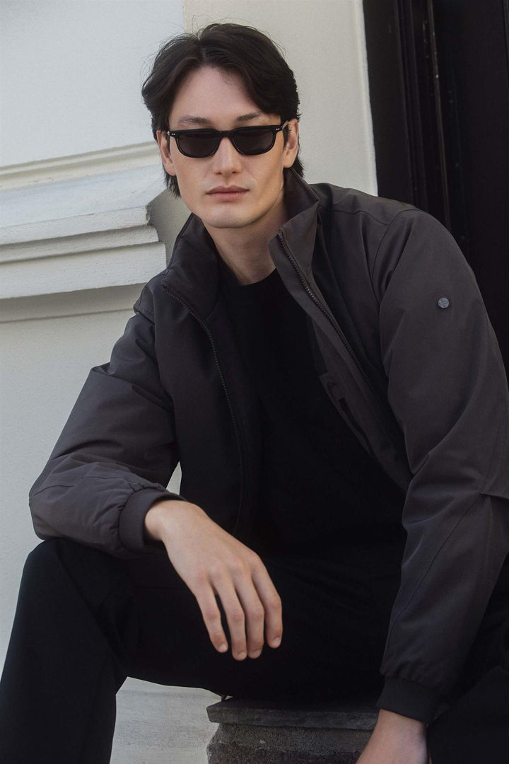 Span Jacket Amber Brown