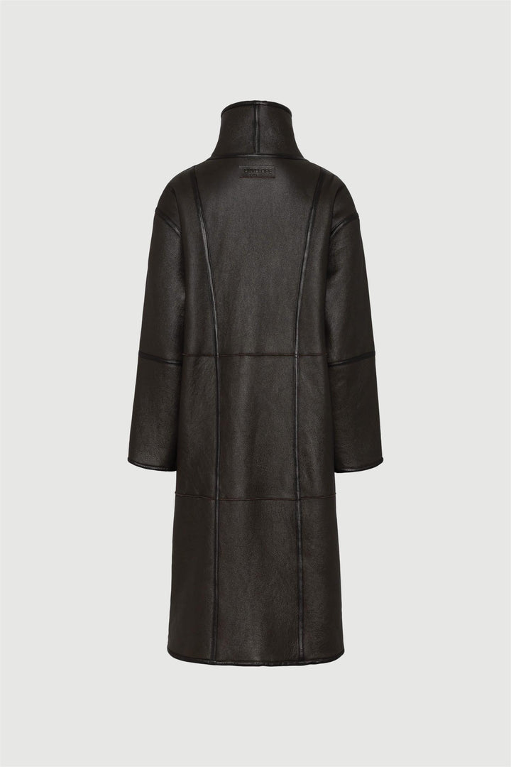 Hawk Jacket Long Brown