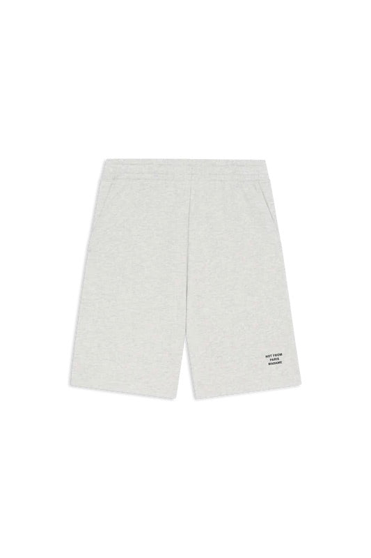 Slogan Fleece Short Grey