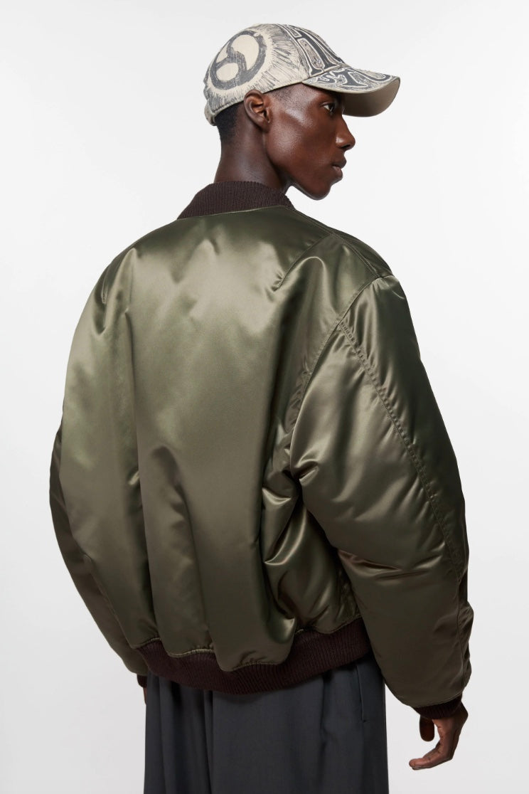 Bomber Jacket Logogram Military Green