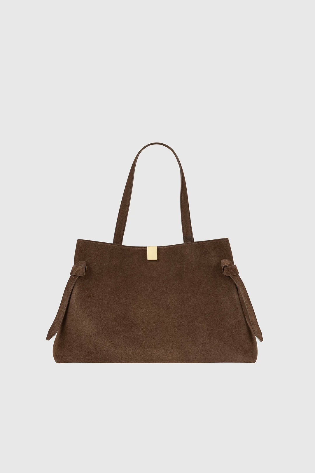 YUZEFI Gyoza Suede Tote Chocolate - Dale