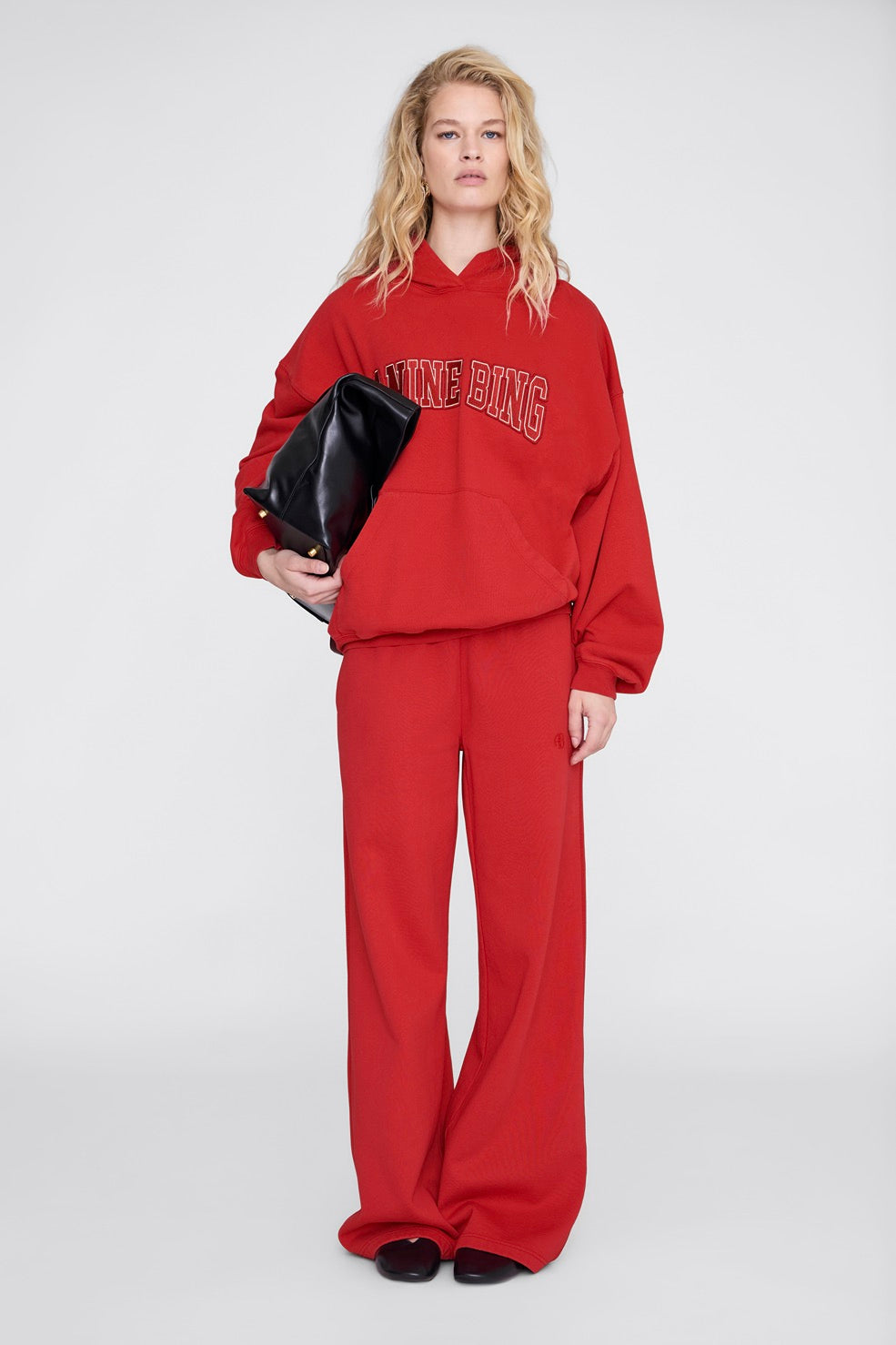 Harvey Sweatshirt Tango Red