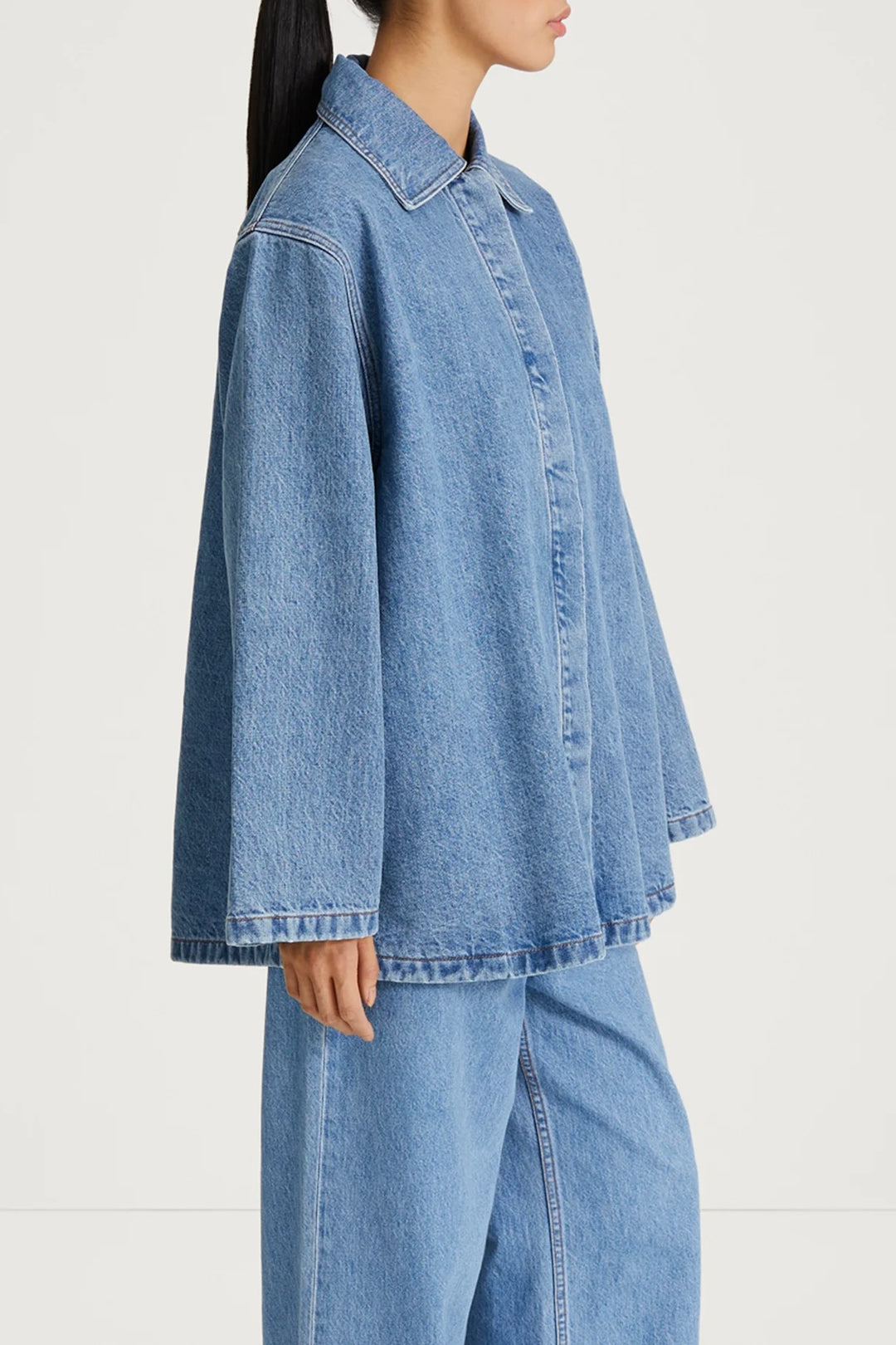 STYLEIN Karen Denim Jacket Vintage Blue - Dale