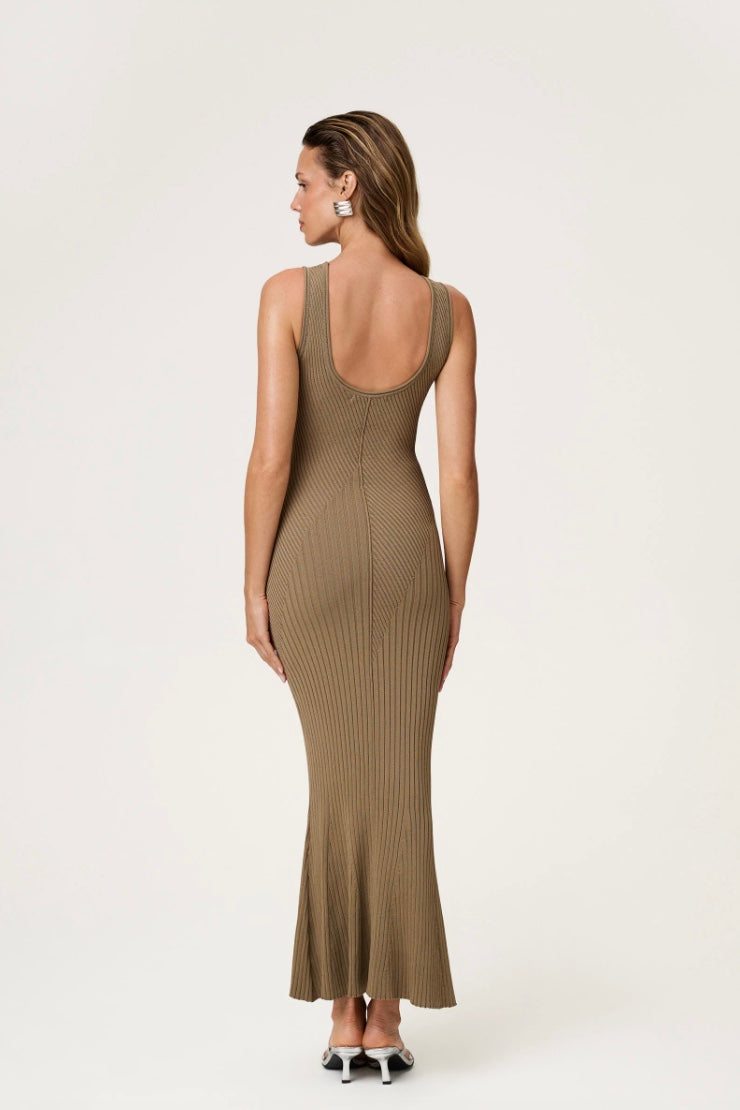 Ravenna Dress Khaki Green