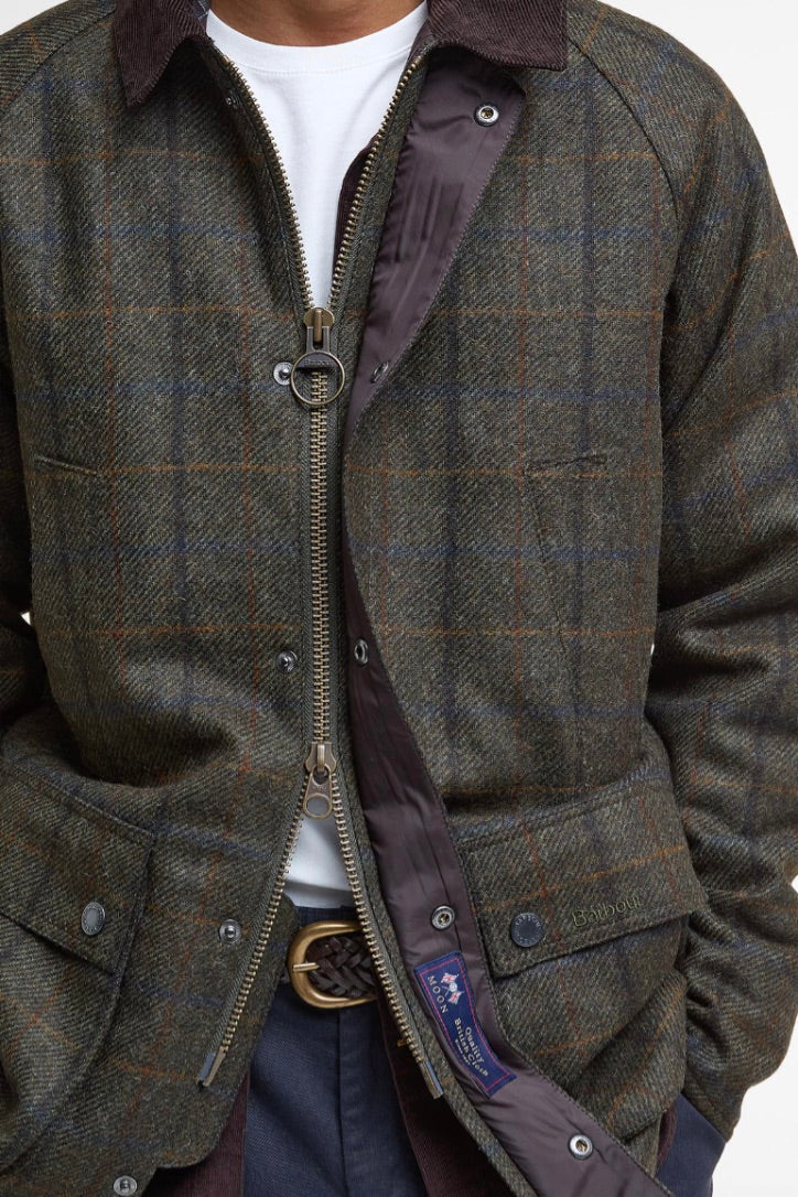 Barbour Bedale Check Wool Jacket