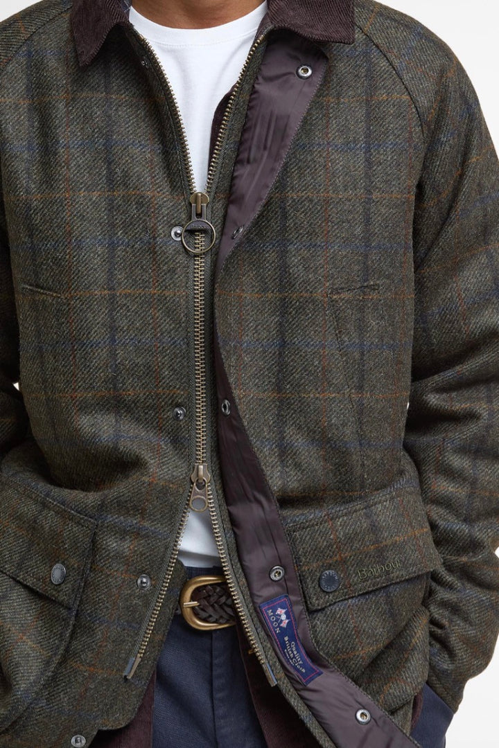 Barbour Bedale Check Wool Jacket