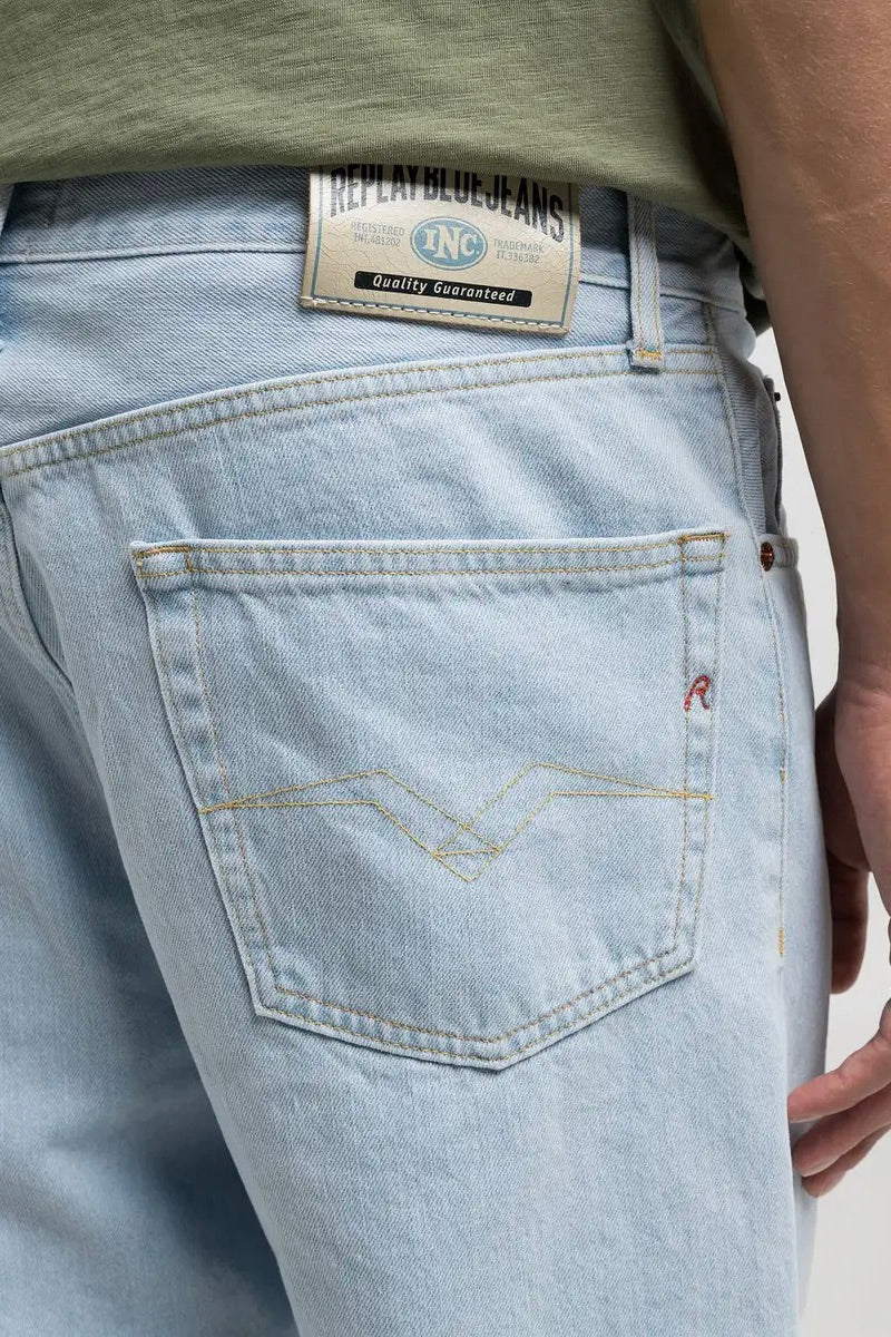 REPLAY M9Z1 Straight Fit Jeans Superlight Blue - Dale