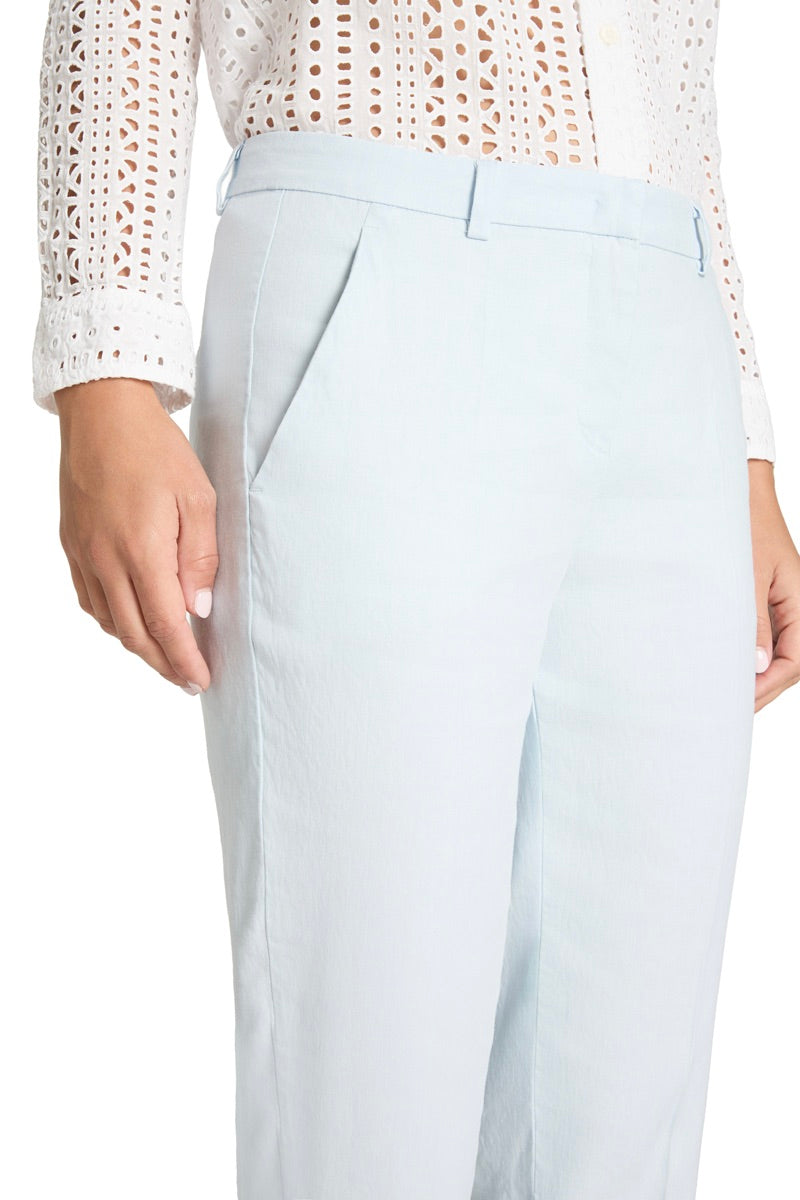 Krystal Linen Pant Ocean Wave Blue