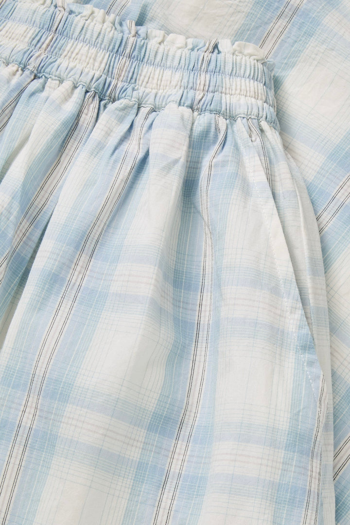 SKALL studio Dagny Skirt Vintage Check - Dale