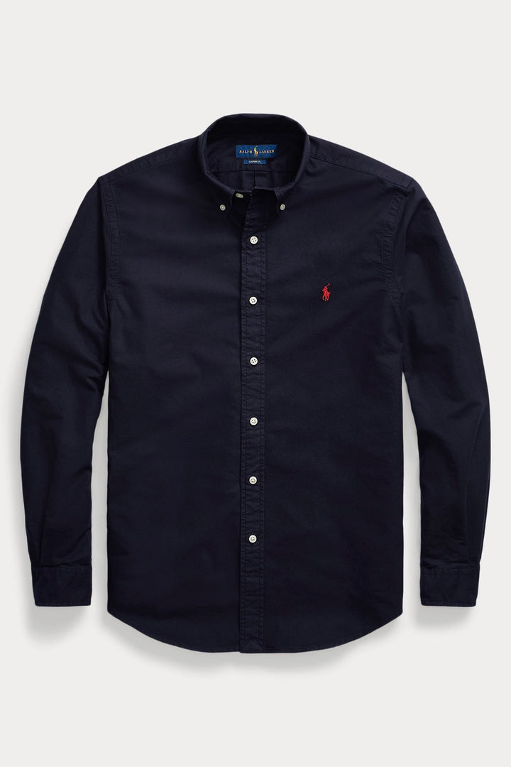 Custom Fit Garment-Dyed Oxford Shirt