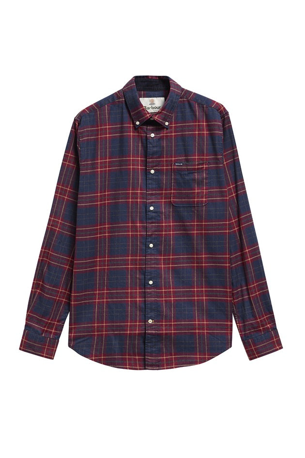 BARBOUR Barbour Broxburn Shirt Red - Dale