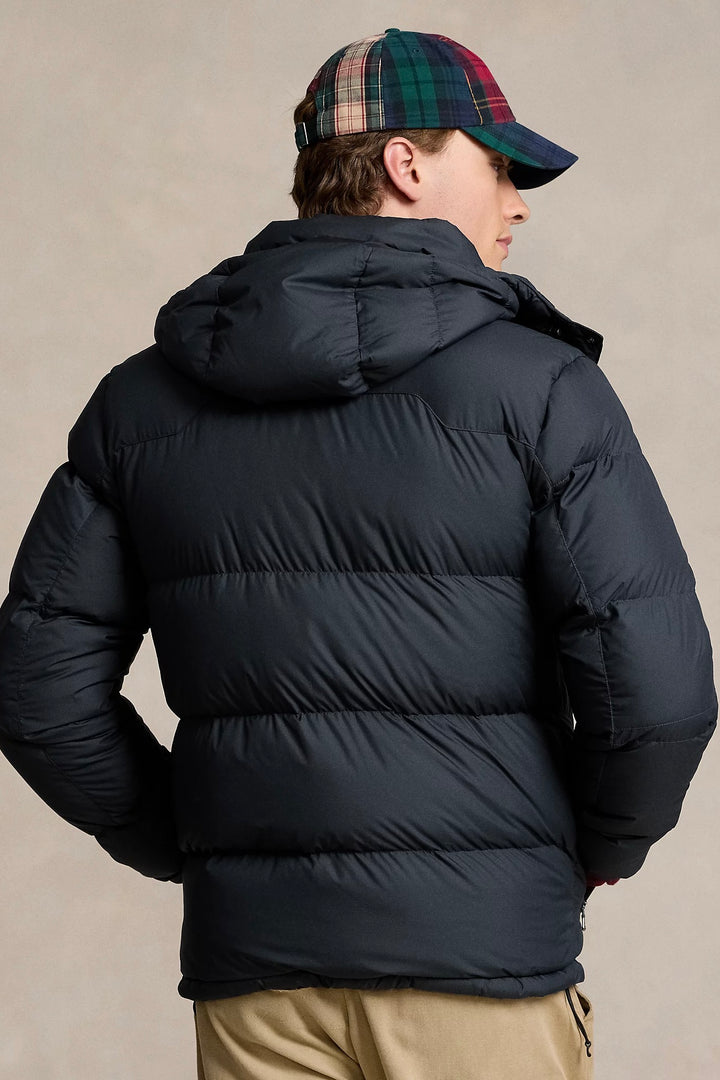 The Gorham Down Jacket Polo Black