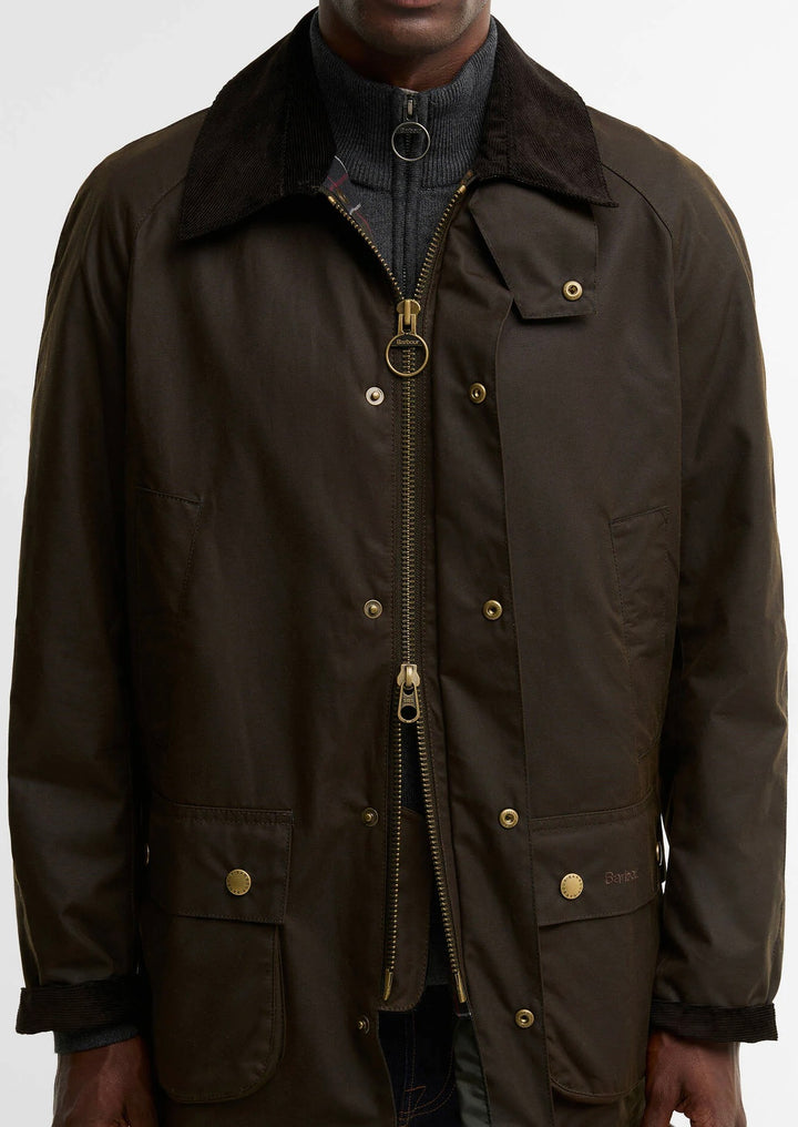 Ashby Waxed Jacket Olive