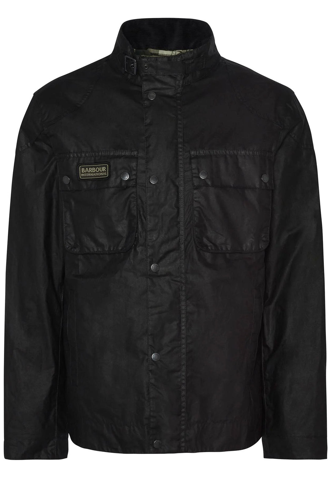 BARBOUR Merton Waxed Jacket Classic Black - Dale