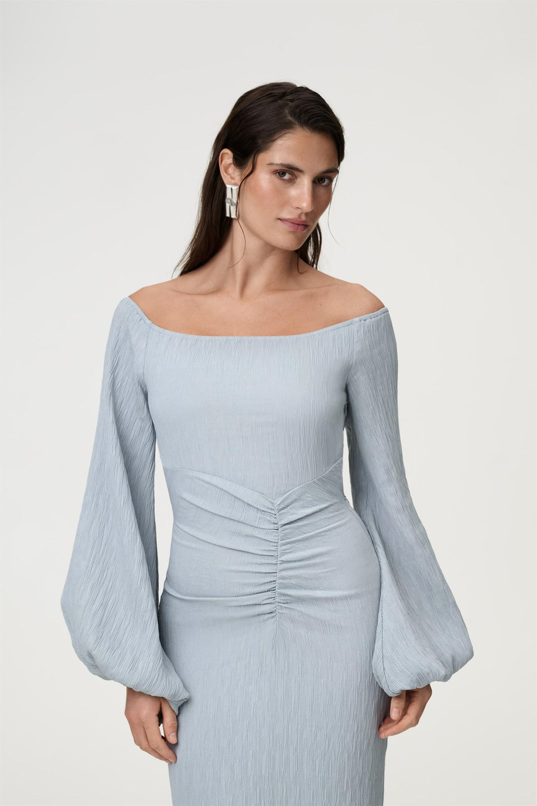 Reno Maxi Dress Dusty Blue