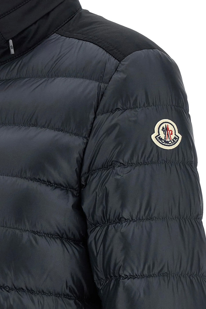 Origan Logo Patch Down Jacket Navy