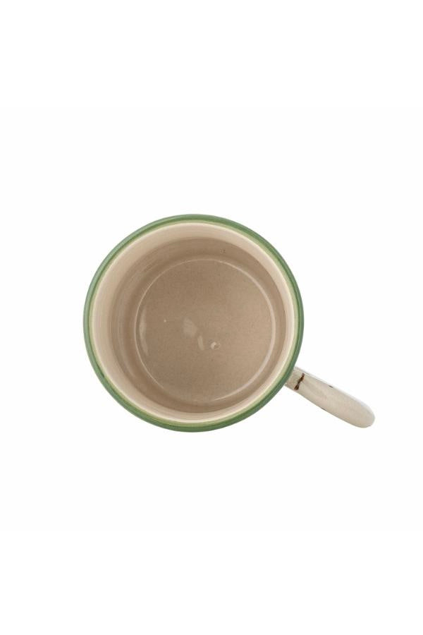 Hezha Cup, Green, Stoneware