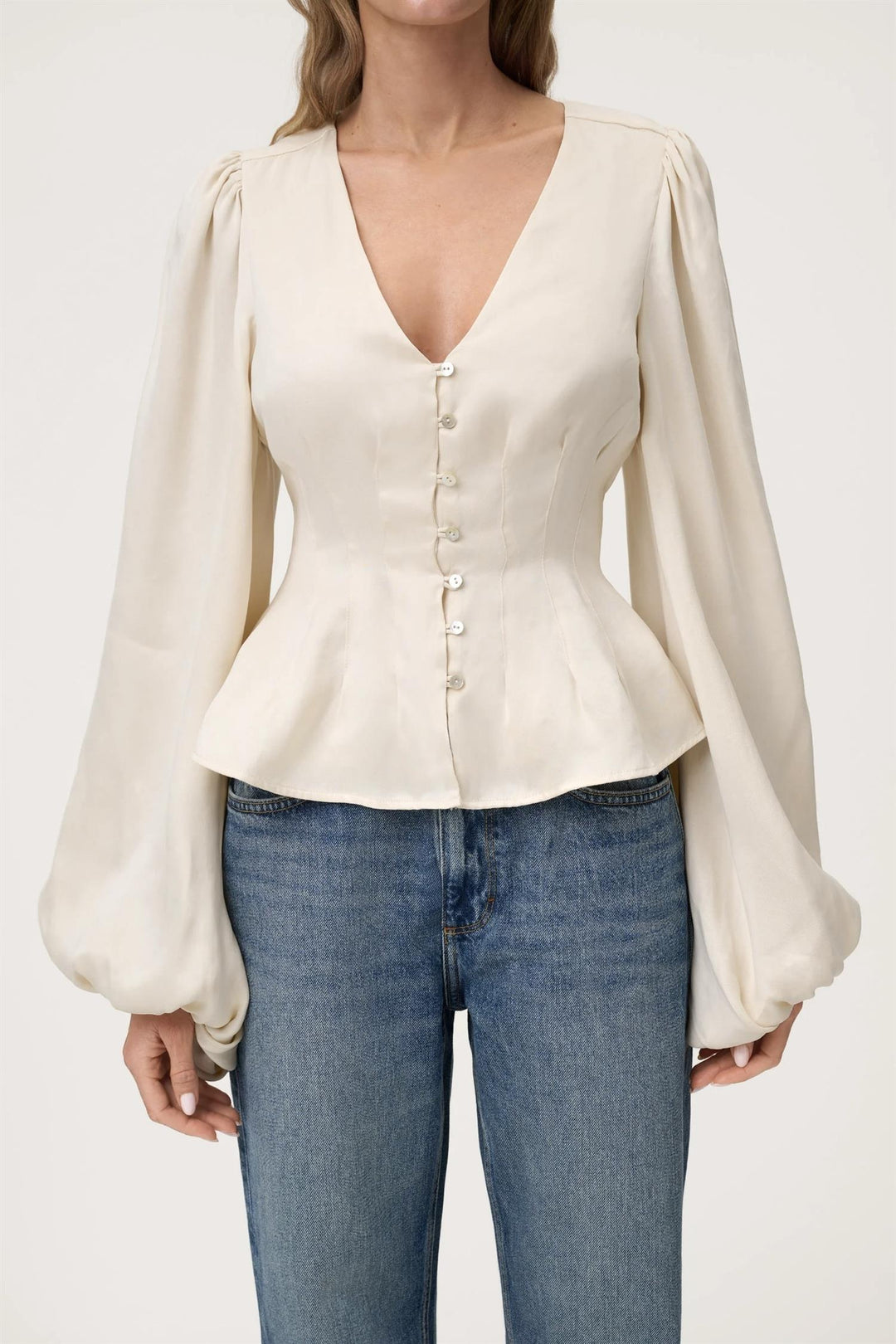 Palena Blouse Butter Yellow