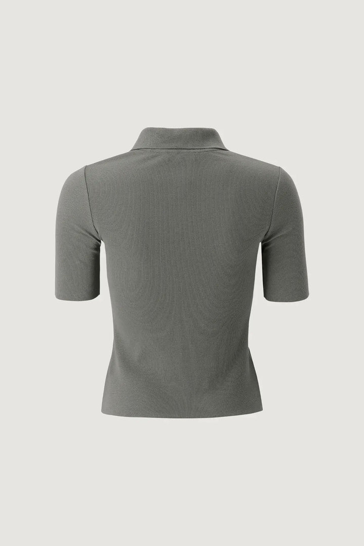 Polo Tee Grey