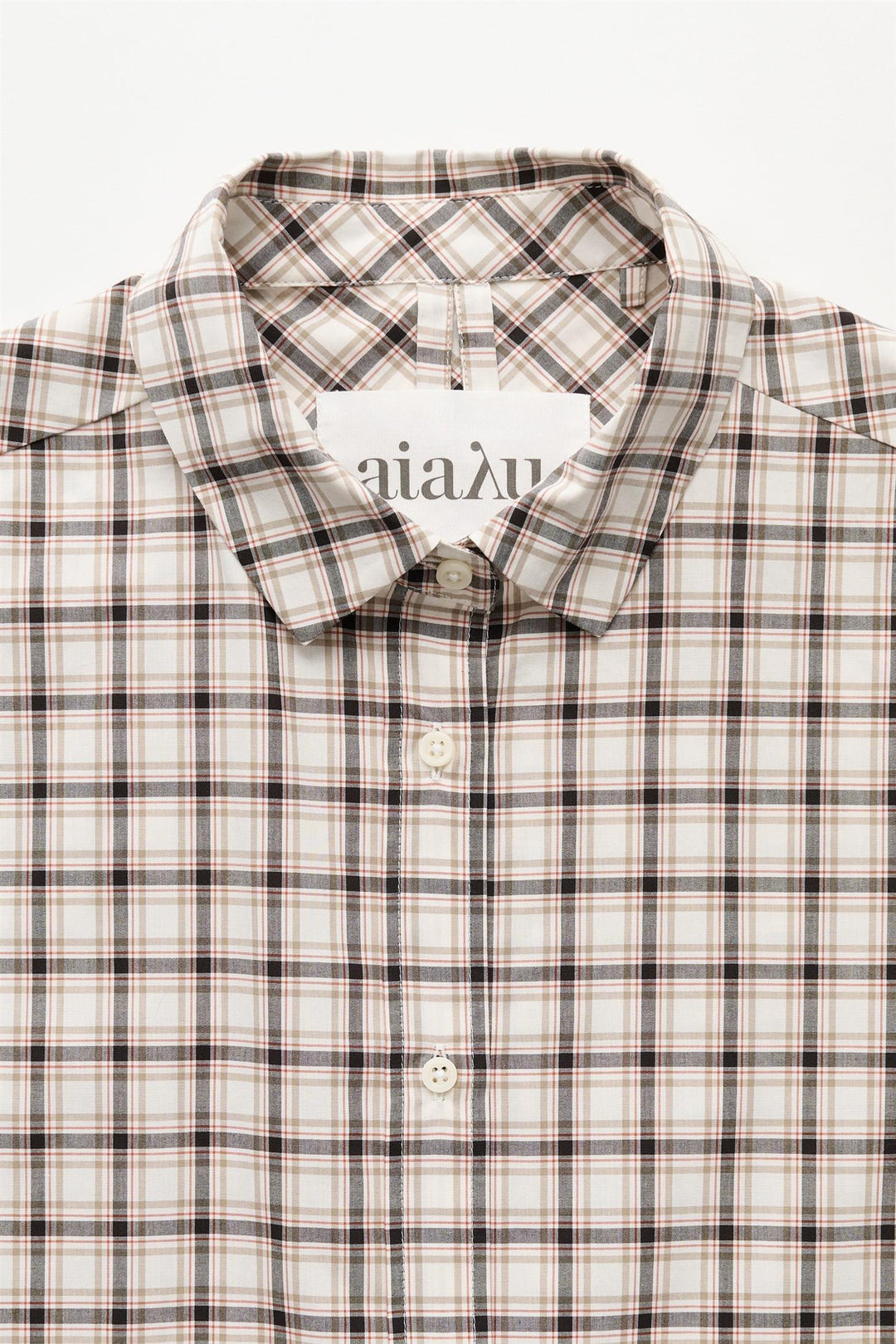 AIAYU Camal Shirt Check - Dale