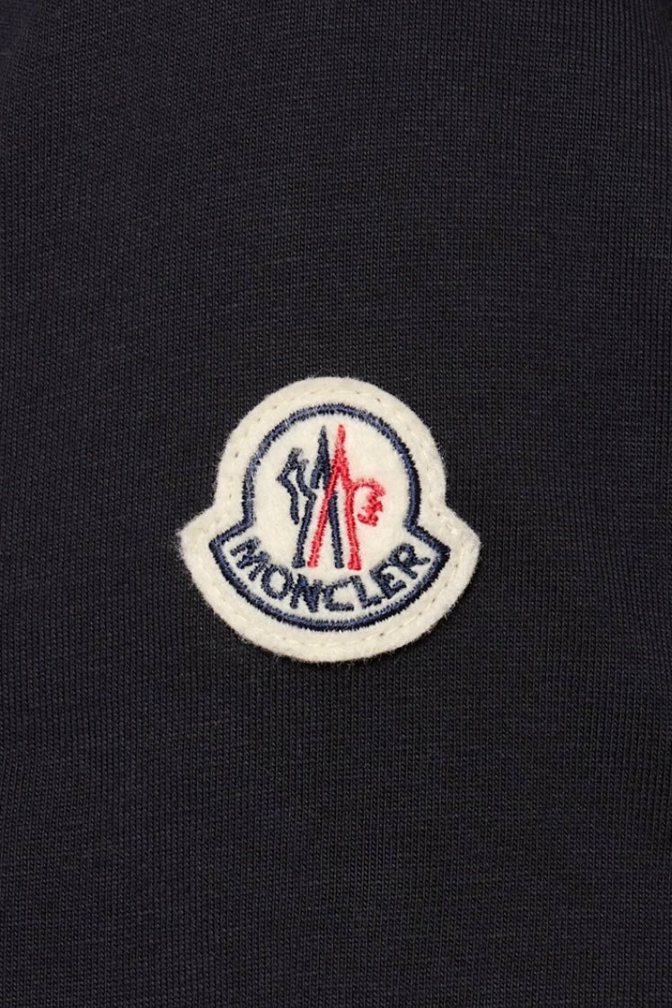 Logo-Trimmed Cotton T-Shirt Navy