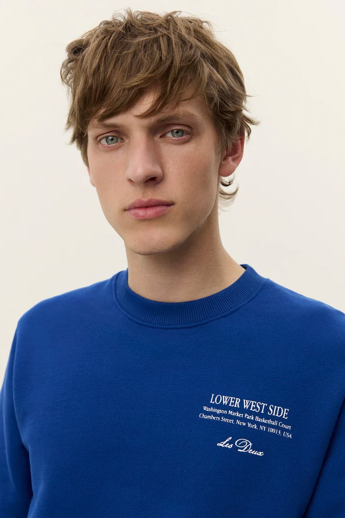 LES DEUX West Side Sweatshirt Limoges - Dale