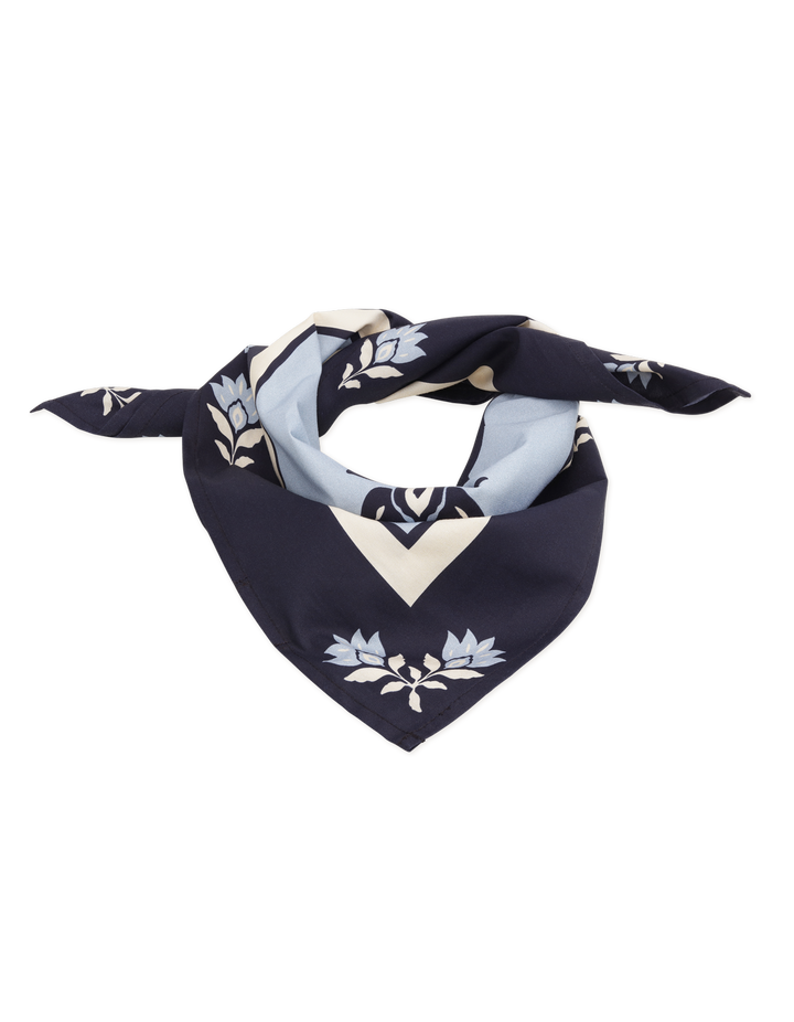 LES DEUX Arabesque Neckerchief Blue Fog - Dale