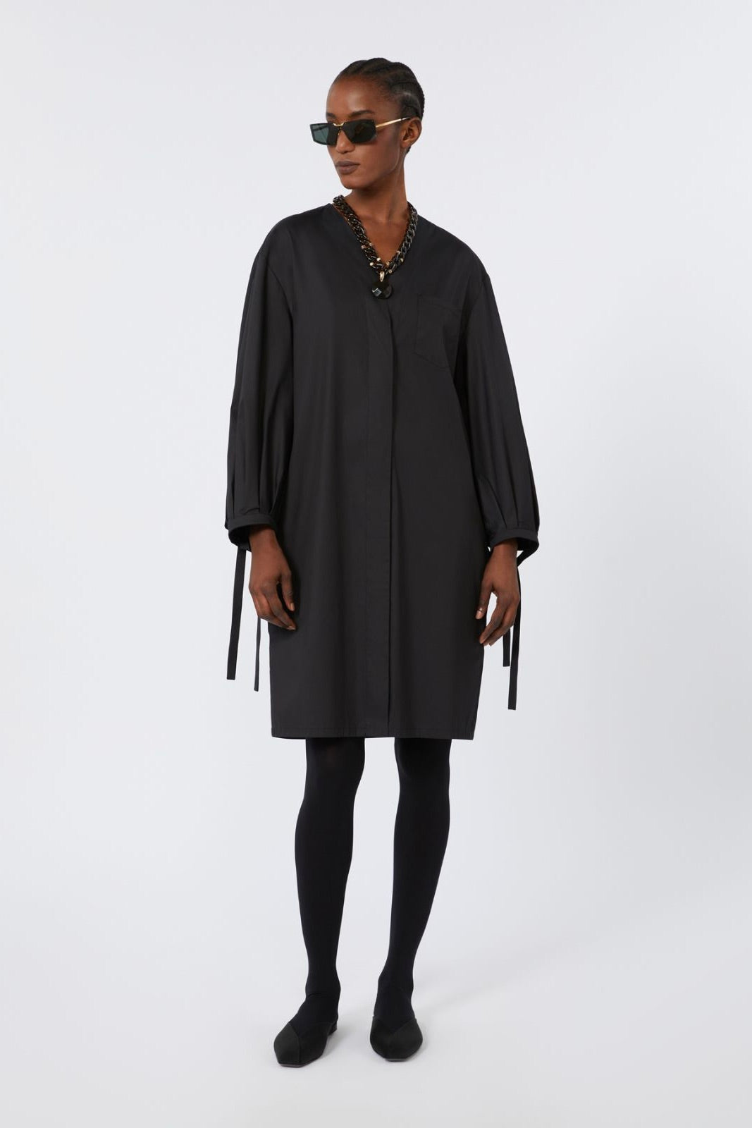 Ottavia Stretch Poplin Dress