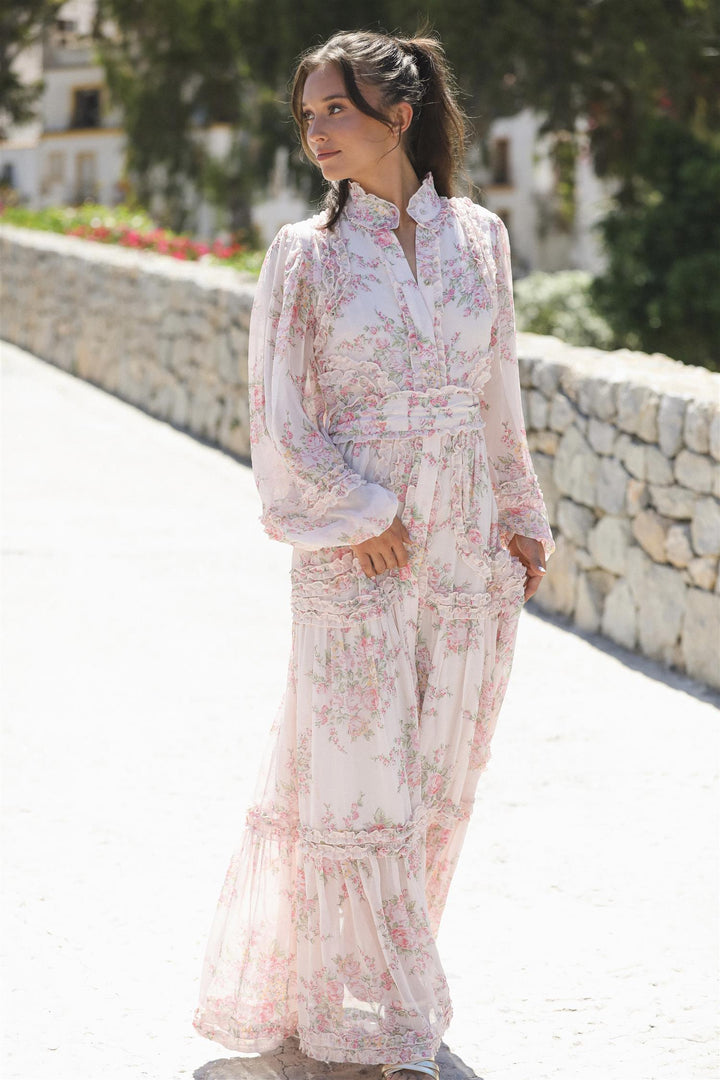 LOVE LOLINA Violetta Maxi Dress Rosalia - Dale