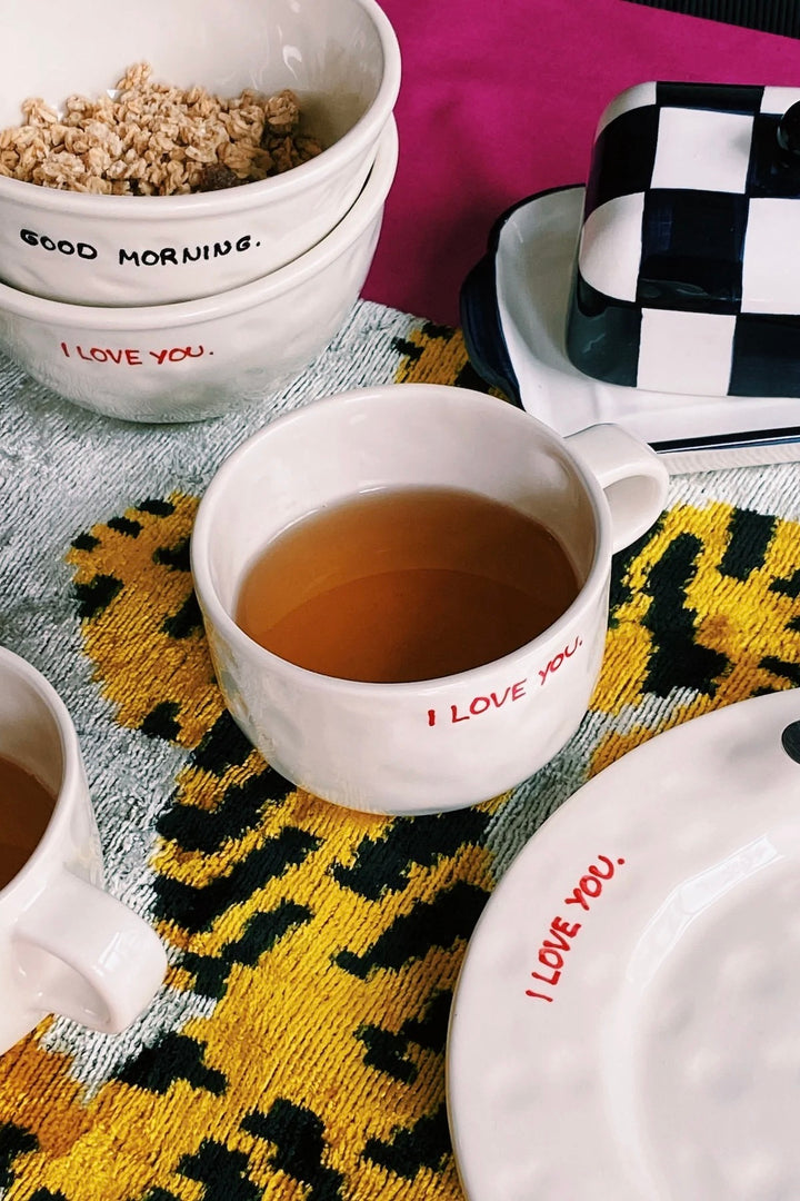 I Love you Cappuccino Mug
