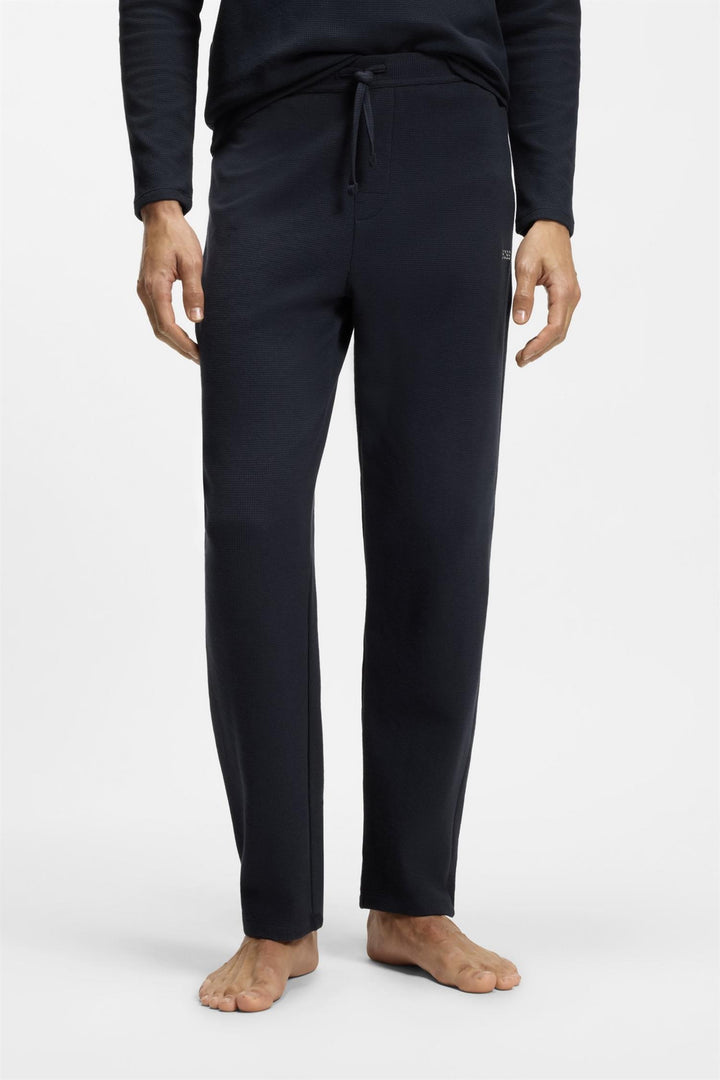 Waffle Pants Cuff Dark Blue