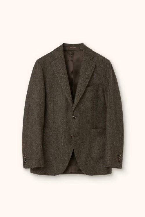Fogerty Patch Blazer Captains Brown