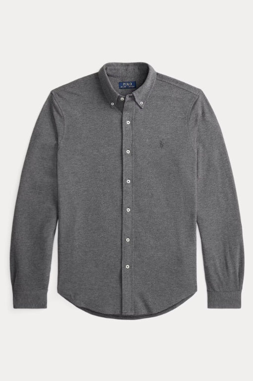 Featherweight Mesh Shirt Medium Flannel Heather