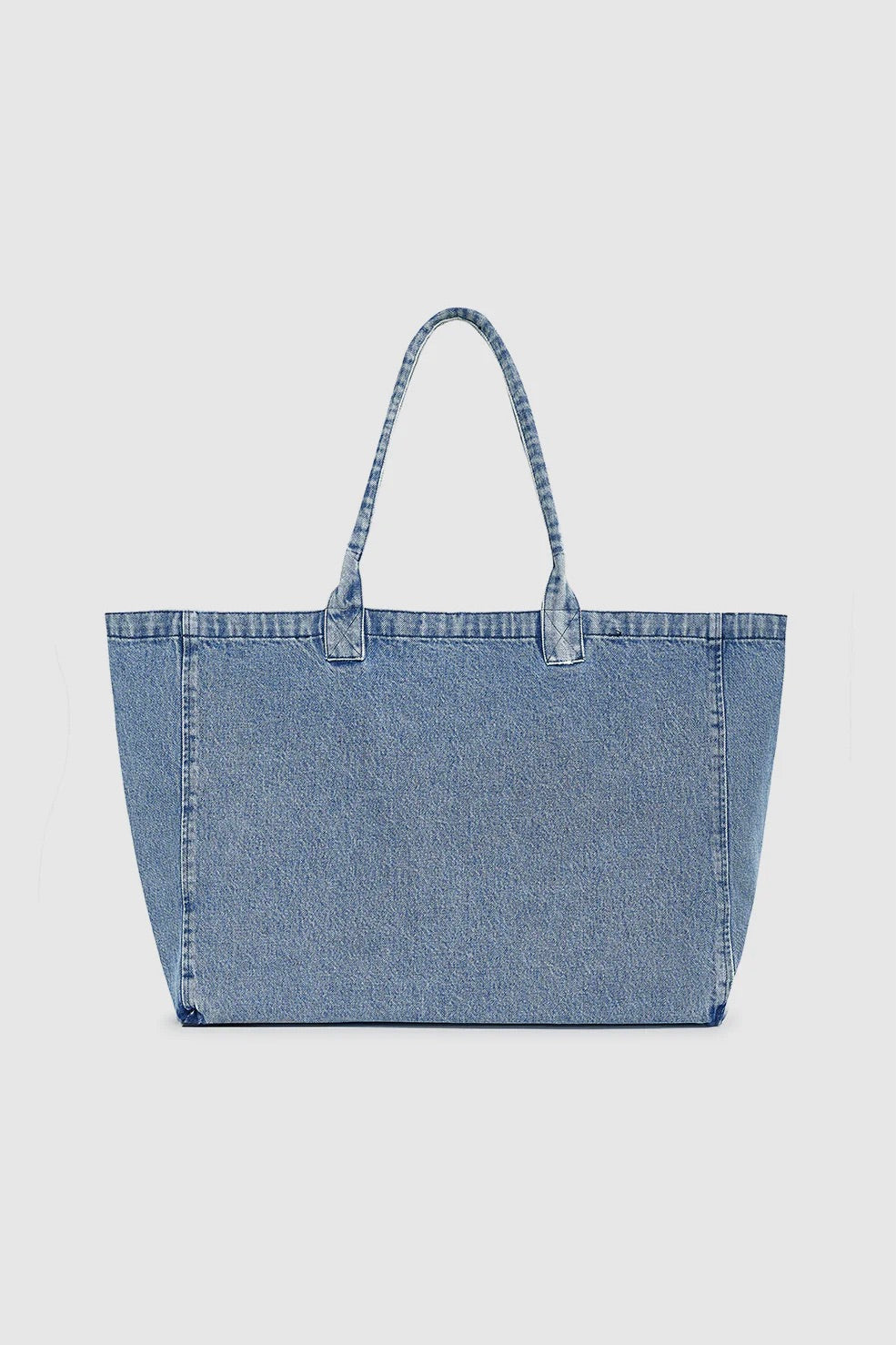 Leo Denim Tote Shadow Blue
