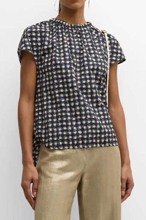 Licia Cotton Poplin Top