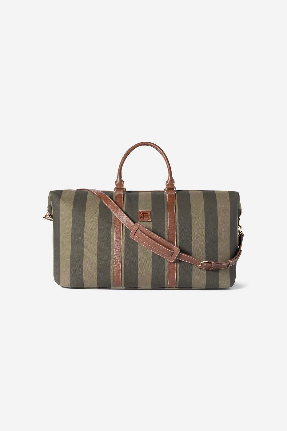Marlowe Weekend Bag Green Stripe