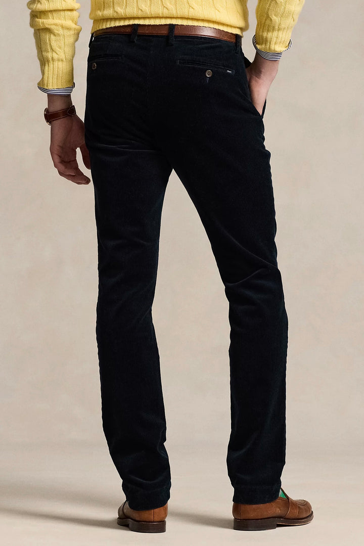 Stretch Slim Fit Corduroy Trouser Aviator Navy