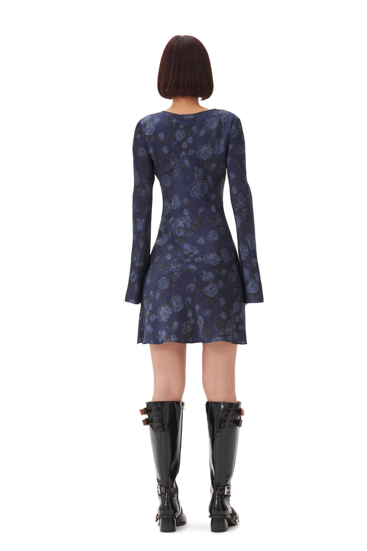 Floral Print Mini Dress