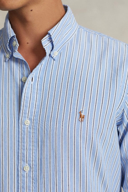 Classic Fit Oxford Shirt Blue/White Multi