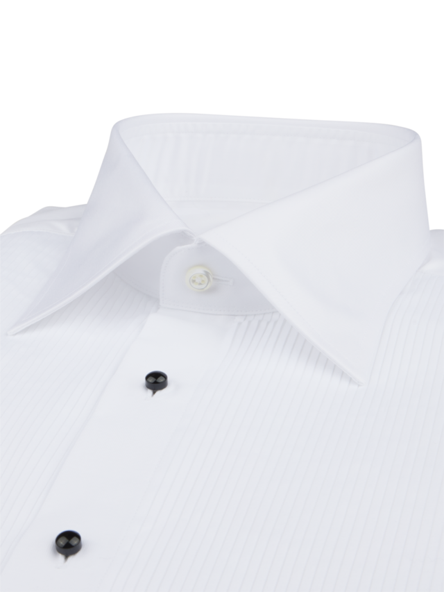 Tuxedo Shirt, Slimline XL-Sleeves White
