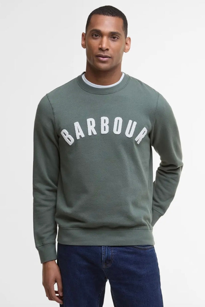 Barbour Prep Logo Sweatshirt Thyme