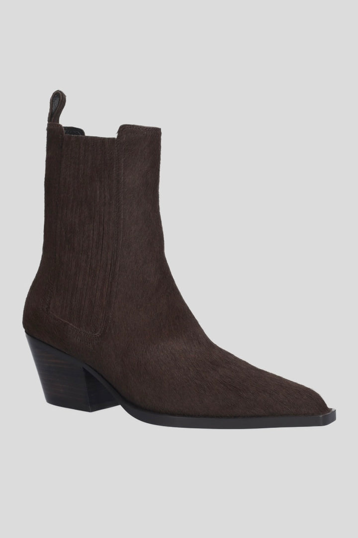 LOLA CRUZ Solenne Boots Dark Brown - Dale