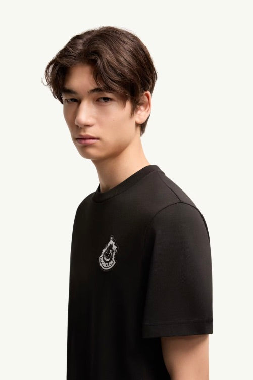 Logo Cotton T-Shirt Black