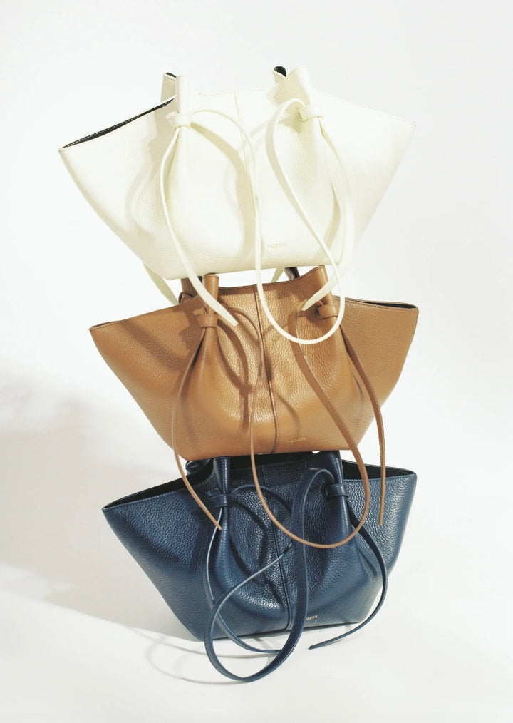 Mochi Pebble Grain Leather Hazel