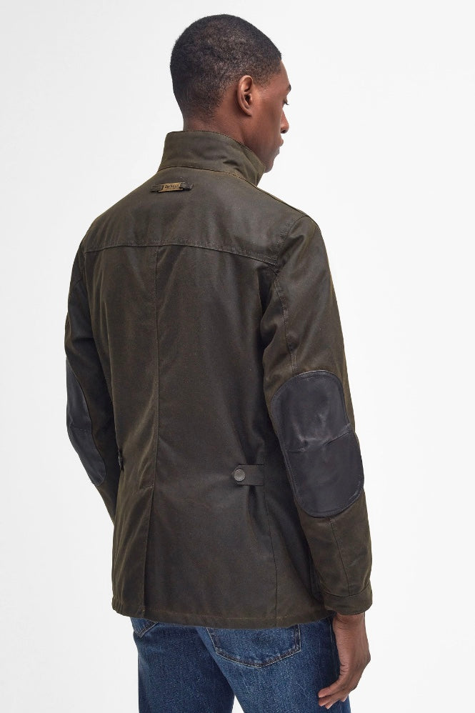 Ogston Waxed Jacket Olive