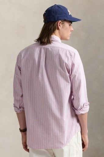 POLO RALPH LAUREN Classic Fit Oxford Shirt Pink Multi - Dale