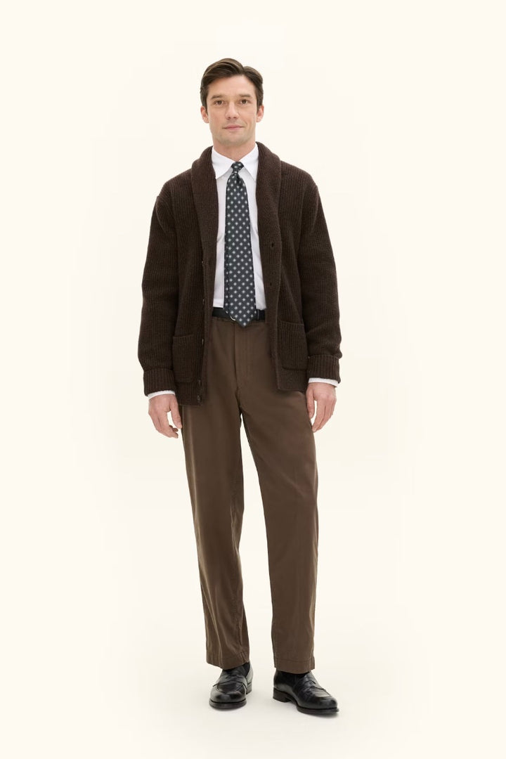 Roland Cardigan Dusk Brown